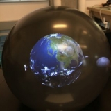 VR earth in a sphere